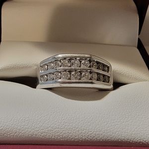 Men's Diamond Anniversary Ring Size 11